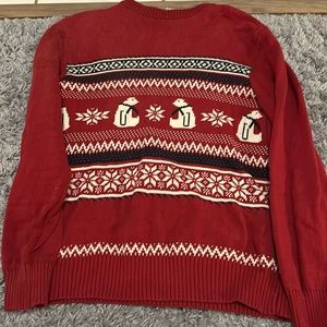 Men’s Dockers Christmas sweater, size medium